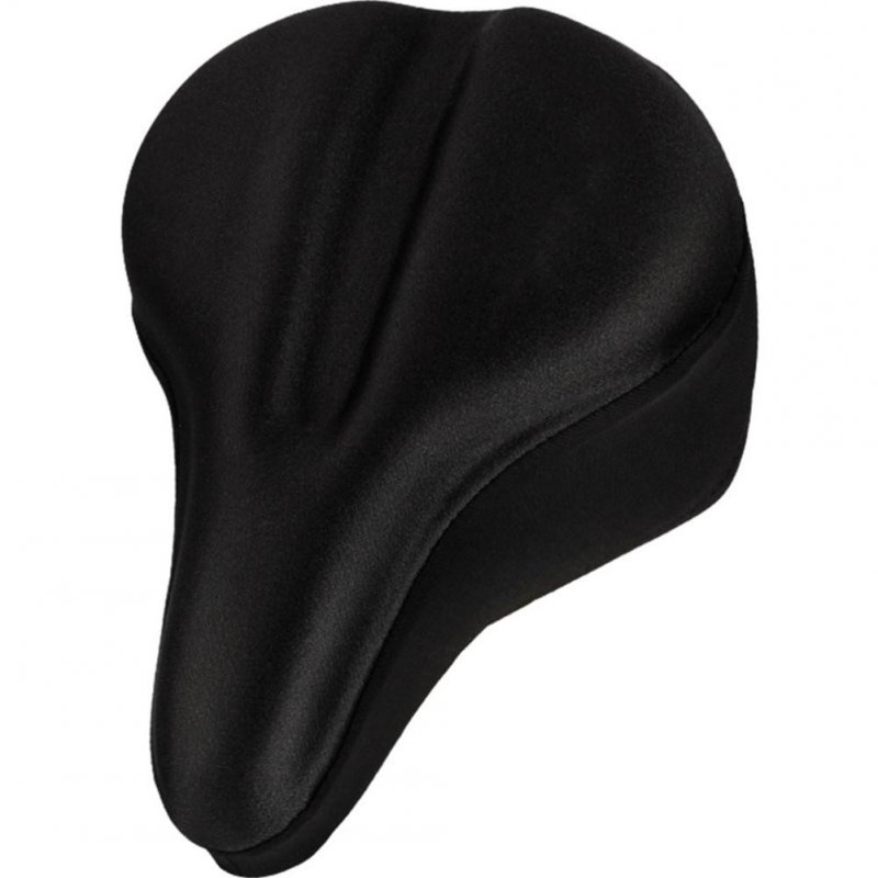 US Bicycle Silicone saddle cover Breathable Saddle Seat Soft Thickened Mountain Bike Seat Cushion Cover black