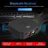 US Bluetooth 5 0 Audio Receiver Wireless Transmitter NFC Car Wireless Speaker Adapter 3 5mm AUX 2 RCA black