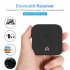 US Bluetooth 5 0 Audio Receiver Wireless Transmitter NFC Car Wireless Speaker Adapter 3 5mm AUX 2 RCA black