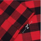 US CAROMIO Buffalo Check Rod Pocket Window Valance Home Decor Window Treatments