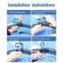 US CHEINAUTO  24 Inch 18 Inch Windshield Wiper Blades With Premium Rubber Durable Stable   Quiet