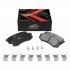 US CHEINAUTO 4Pcs Premium Ceramic Rear Disc Brake Pads Compatible For 2009 2013 Matrix