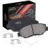 US CHEINAUTO 4Pcs Premium Ceramic Front Disc Brake Pads Compatible for Avalon Highlander
