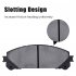 US CHEINAUTO 4Pcs Premium Ceramic Rear Disc Brake Pads Compatible With Sienna Highlander Mirai Prius