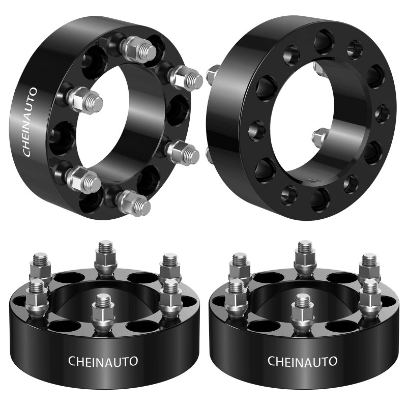 US CHEINAUTO 6x5.5 Wheel Spacers 2 Inch 4Pcs 6x139.7mm Wheel Spacer