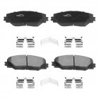 US CHEINAUTO Front Brake Pads 4PCS STP1624 Ceramic Front Disc Brake Pads
