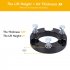US CHEINAUTO Tacoma Leveling Lift Kits 2 Inch Front Strut Spacer Suspension Lift Kit Lift Spacers