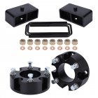 US CHEINAUTO Tundra 3 inch Front & 2 inch Rear Leveling lift kit T6 Aircraft Billet Strut Spacers Lift Blocks Extended U Bolts