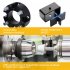 US CHEINAUTO Tundra 3 inch Front   2 inch Rear Leveling lift kit T6 Aircraft Billet Strut Spacers Lift Blocks Extended U Bolts
