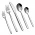 US CIBEAT 30 Piece Stainless Steel Kitchen Flatware Set   Black