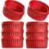 US CIBEAT 8 oz Ramekins Bowls Set of 8 Porcelain Dipping Sauce Bowls Oven Safe Classic Style Ramekins for Baking Souffle Ramekins Creme Brulee Porcelain Ramekin