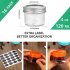 US CIBEAT Small Mason Jars Jelly Jars with Lids 4oz 16 Pack Glass Canning Jars for Honey Yogurt  Jam Wedding Favors Candle