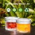 US CIBEAT Small Mason Jars Jelly Jars with Lids 4oz 16 Pack Glass Canning Jars for Honey Yogurt  Jam Wedding Favors Candle