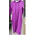 US CLEARLOVE Women s Casual Long Sweatshirts 3 4 Sleeve Hooded Bodycon Dress with Kangaroo Pocket Red and White Stripe XL