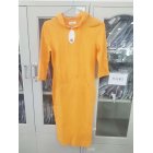 US CLEARLOVE Women's Casual Long Sweatshirts 3/4 Sleeve Hooded Bodycon Dress with Kangaroo Pocket