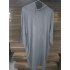 US CLEARLOVE Women s Casual Long Sweatshirts 3 4 Sleeve Hooded Bodycon Dress with Kangaroo Pocket Dark Blue XL