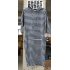 US CLEARLOVE Women s Casual Long Sweatshirts 3 4 Sleeve Hooded Bodycon Dress with Kangaroo Pocket Dark Blue XL