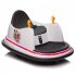 US Children Bumper Car with Colorful Flashing Lights 6v 7a h 360 Degrees Rotation Bumper Car Toys White