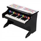 US Children Wooden Piano 25 key Mechanical Sound Piano Musical Instruments Toys 41 5 x 25 x 29 5cm Black