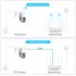 US Cloud Storage Wireless PTZ IP Camera 4X Digital Zoom Speed Dome Camera Outdoor CCTV Surveillance 1080P US standard