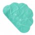 US Comfortable Shell Shape Terrycloth Covering Support Head and Neck Inflatable Bath Bathtub Pillows random