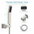 US    DAULANDY Shower System Shower Faucet Set for Bathroom Brushed Nickel