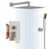 US    DAULANDY Shower System Shower Faucet Set for Bathroom Brushed Nickel