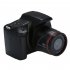 US Digital Camera 720P 16X ZOOM DV Flash Lamp Recorder Wedding Record Digital Camera  black