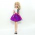 US Doll s Fashionable Clothing Set Casual One piece Dress doll Style Random 5 pcs for a set 29cm