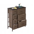 US Dresser with 7 Drawers Furniture Storage Tower Organizer Unit