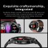 US E400 Smart Watch Noninvasive Blood Glucose Ecg Blood Oxygen Monitoring Sport Smartwatch Black