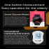 US E400 Smart Watch Noninvasive Blood Glucose Ecg Blood Oxygen Monitoring Sport Smartwatch Black