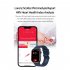US E500 Smart Watch Touch Screen Blood Sugar Ecg Ppg Monitoring Sports Fitness Smartwatch Black Leather Belt