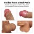 US EUPHER 7 6 Inch Small Dildo Sex Toy Women Silicone Lifelike Penis Brown Cock with 3d Full Shaped Balls For Beginners