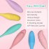 US EUPHER Bullet Vibrator APP Control Smarter Vibrator Macarons Vibrator with 9 Stimulations Mode 6pcs Set