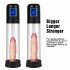 US EUPHER Electric Penis Vacuum Pump Penis Enlargement Pump with 6 Suction Penis Massager for Male Masturbation