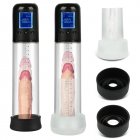 US EUPHER Electric Penis Vacuum Pump Penis Enlargement Pump with 6 Suction Penis Massager for Male Masturbation