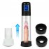 US EUPHER Electric Penis Vacuum Pump Penis Enlargement Pump with 6 Suction Penis Massager for Male Masturbation