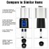 US EUPHER Electric Penis Vacuum Pump Penis Enlargement Pump with 6 Suction Penis Massager for Male Masturbation