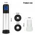 US EUPHER Electric Penis Vacuum Pump Penis Enlargement Pump with 6 Suction Penis Massager for Male Masturbation