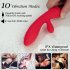 US EUPHER G Spot Rabbit Vibrator with Heating Function Flexible Rabbit Vibrator Sex Toy for for Women or Couple Fun