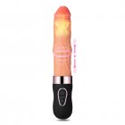US EUPHER Liquid Silicone Abs Plastic Ygj-Up-A-012 10-Frequency Running Bead Vibration Travel Dildo Vibrator Flesh Color