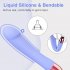 US EUPHER Pulsating G Spot Vibrator Adult Sensory Toys 107    Thrusting Realistic Dildo Vibrator Clitoral Stimulator Sex Toys for Women Lavender