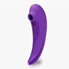 US EUPHER WYJ014 Single Silicone ABS Plastic 7-Frequency Suction 7-Frequency Vibration Dual Motor Vibrator Purple