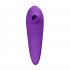US EUPHER WYJ014 Single Silicone ABS Plastic 7 Frequency Suction 7 Frequency Vibration Dual Motor Vibrator Purple