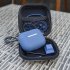 US Earphone Protective Case for AirPods Pro Soft Silicone Cover Carabiner Anti lost Strap Wrist Holder Storage Bag Black