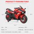 US Electric Motorcycle Toys 12v Battery 2 wheel Motorbike Kids Rechargeable Ride on Electric Motorcycles White
