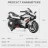 US Electric Motorcycle Toys 12v Battery 2 wheel Motorbike Kids Rechargeable Ride on Electric Motorcycles Red