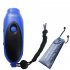 US Electronic Whistle 3 Tone Hand Held Lanyard for Outdoor Sports Basketball  blue