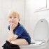 US Elongated Toilet Seat with Toddler Seat Built in
